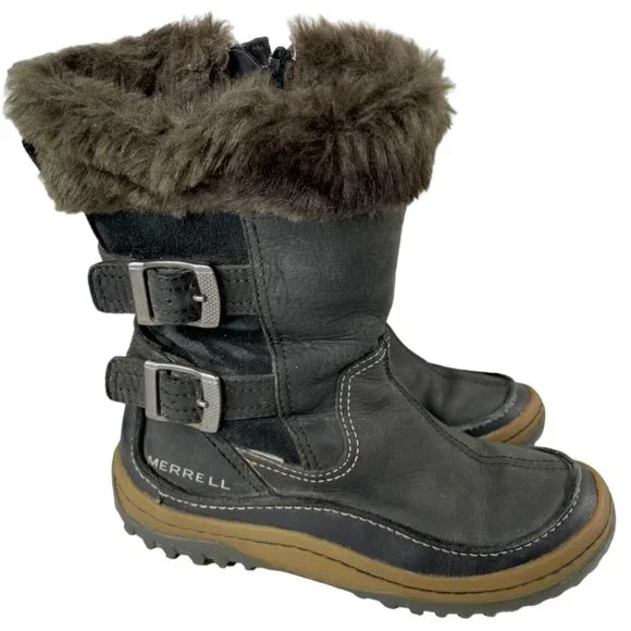 Merrell Shoes Merrell Womens Demora Chant Black Leather